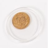 RARE WILLIAM IV GOLD FULL SOVEREIGN 1833 with bear head portrait of the King by William Wyatt (