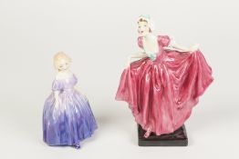 A ROYAL DOULTON FIGURE 'DELIGHT' HN 1772, also 'Marie' HN 1370