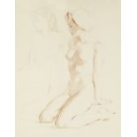 AFTER RUSELL IREDELL PRINT OF A PENCIL DRAWING 'Nude Study' 12" x 9 ½" (30.5cm x 24.1cm) AFTER SIR