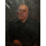 UNATTRIBUTED (NINETEENTH CENTURY) OIL PAINTING Half length portrait of a gentleman Unsigned and