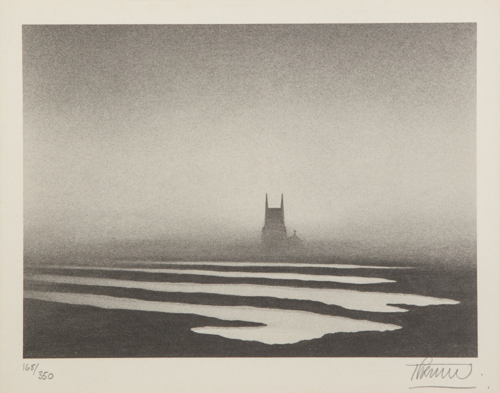 •TREVOR GRIMSHAW (1947-2001) SET OF FOUR ARTIST SIGNED LIMITED EDITION PRINTS OF PENCIL DRAWINGS