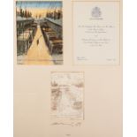 •HAROLD RILEY (1934) THREE PRINTS OF A CHRISTMAS CARD DESIGN FOR THE MAYOR AND MAYORESS OF SALFORD