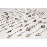 TWENTY SEVEN HAROLD HARRIS & SON, PERTH, AUSTRALIA STERLING SILVER SPOONS, hand-crafted and each