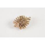 9ct GOLD HEDGEHOG CHARM, 2.6gms