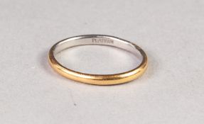 A WEDDING RING, 2.8gms