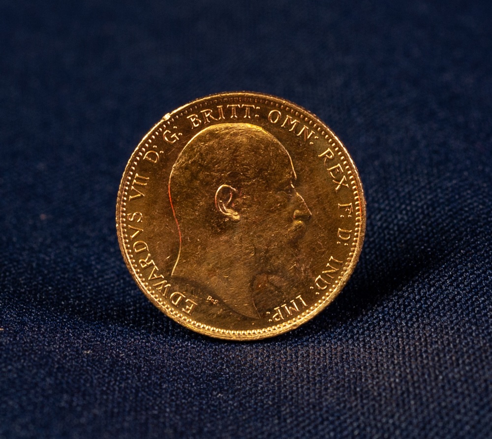 EDWARD VII (1905) MELBOURNE MINT GOLD SOVEREIGN (EF) - Image 2 of 2