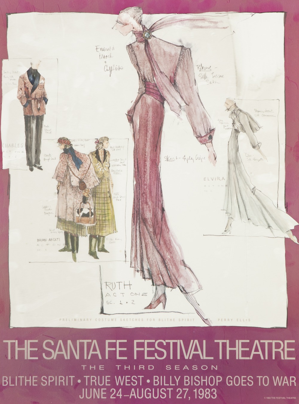 A COLLECTION OF FINE SANTA FE MUSIC OPERA AND THEATRE POSTERS to include The Santa Fe Festival - Image 5 of 5