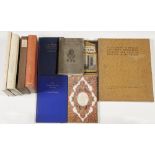 BOOKS RELATING TO PRINTING AND BOOK BINDING TO INCLUDE; A History of English Craft Bookbinding