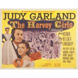 THE HARVEY GIRLS, M.G.M. 1945, US half sheet, style A, 21 1/2" x 27 3/4", featuring Judy Garland,