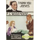 WODEHOUSE, P.G. Thank you Jeeves. Pub Herbert Jenkins, 1st Edition 1934. Original buff coloured