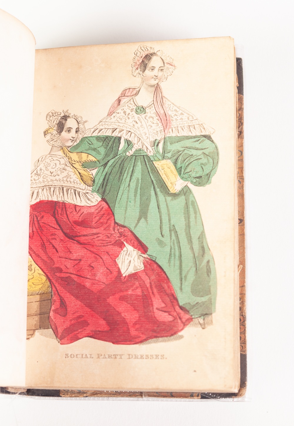 LADIES CABINET OF FASHION, MUSIC AND ROMANCE, Published George Henderson, Vol VII (1842) and vol - Image 8 of 8