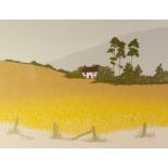 KRISTINE NASON TWO ARTIST SIGNED LIMITED EDITION COLOUR PRINTS 'Hill Farm', artist proof, edition of