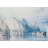 AFTER J.M.W. TURNER SET OF SIX LIMITED EDITION COLOUR PRINTS FROM OXFORD UNIVERSITY 'THE RIVERS OF