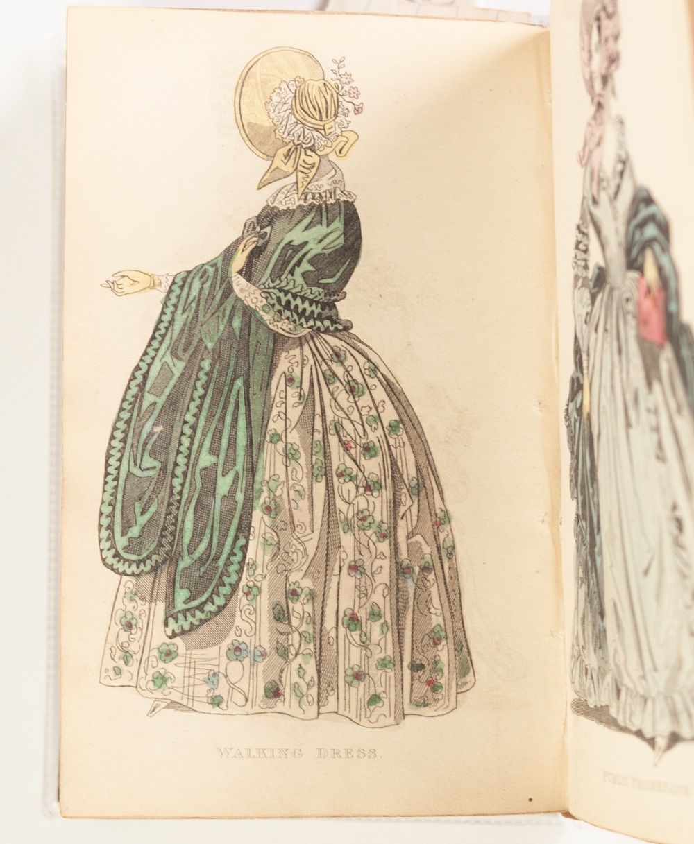 LADIES CABINET OF FASHION, MUSIC AND ROMANCE, Published George Henderson, Vol VII (1842) and vol - Image 7 of 8