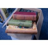 CHARLES DICKENS - FIVE VOLUMES OF WORK FROM THE OXFORD PRESENTATION LIBRARY, bound in 1/4 leather,