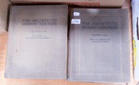TRADE CATALOGUES - The Architects Standard Catalogues Vol 1, sections 1-13 Building and Decorative