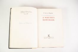MAUGHAM, W. SOMERSET, 'A WRITER'S NOTEBOOK', AUTOGRAPHED LIMITED EDITION, numbered 221/1000, 1st