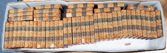 SIR WALTER SCOTT. Waverley Novels. A complete set of 48 vols. Published/printed Edinburgh Caddell