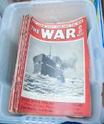 A NUMBER OF LATE 1930s/40s 'THE WAR' AND 'PICTURE POST' MAGAZINES