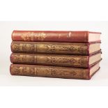 BAINES. Lancashire and Cheshire Past and Present. Published Mackenzie, c.1880, 4 volume set, 3