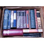 FOLIO SOCIETY. A SELECTION OF QUALITY EDITIONS to include; A History of the Indians of the United