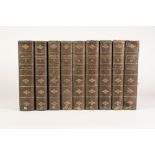 THE COMPLETE WORKS OF WILLIAM HICKLING PRESCOTT. Edited by John Foster Kirk. 9 vols of 12