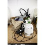 A ZENNOX MII ELECTRIC DEHUMIDIFIER, A VAPORELLO POCKET 2.0 STEAM CLEANER AND A SHARK ELECTRIC