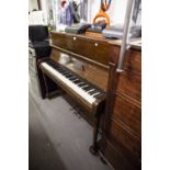 MOLINEUX, MAHOGANY CASED UPRIGHT PIANOFORTE, iron framed, No. 58845