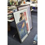 FOUR VARIOUS REPRODUCTION POSTERS, THREE RELATING TO ART AND THE OTHER 'PRETTY WOMAN' FILM WITH