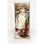 ALBERON BOXED MODERN COLLECTORS DOLL 'LAURA' WITH CERTIFICATE, TWO KNIGHTSBRIDGE COLLECTION DITTO