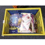 ONE BOX OF NON LEAGUE PROGRAMMES MAINLY NORTHERN TEAMS VARIOUS TO INCLUDE; COLNE, RUNCORN,