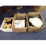 ELECTRIC KETTLE, TOASTER, TEA, COFFEE, SUGAR JARS, AND VARIOUS PANS AND KITCHEN UTENSILS