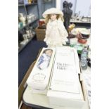 THE HOUSE OF VALENTINA 'ANNABELLE' PORCELAIN DOLL IN BOX, WITH CERTIFICATE, FAIR LADY 'TINA'