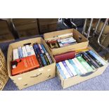 MODERN HARDBACK FICTION WITH DUST WRAPPERS, SOME FIRST EDITIONS (57) (3 BOXES)