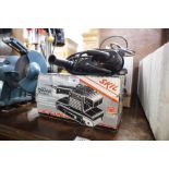 BLACK AND DECKER CIRCULAR SAW, TWO ELECTRIC DRILLS AND A SANDER