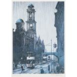 ARTHUR DELANEY PAIR OF SIGNED ARTISTS PROOF COLOUR PRINTS BYGONE MANCHESTER STREET SCENES Oxford