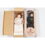 'REGENCY FINE ARTS' SPECIAL COLLECTORS EDITION PORCELAIN DOLL' FRANCESCA' boxed and with stand and