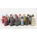 THIRTY SIX PRODUCT ENTERPRISE LIMITED, 2006, BATTERY OPERATED PLASTIC MODELS OF DALEKS, 6 ½" (16.