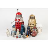 APPROXIMATELY EIGHTY PLASTIC MODELS OF DALEKS, including, THIRTY FIVE LIMITED EDITION EXAMPLES BY