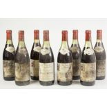 EIGHT BOTTLES OF COTES DU RHONE, Les Vins du Troubadour, 1980, three with levels just above the