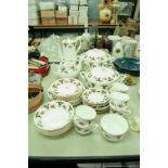 ROYAL STAFFORD 'BALMORAL' DINNER SERVICE SET, APPROXIMATELY 41 PIECES