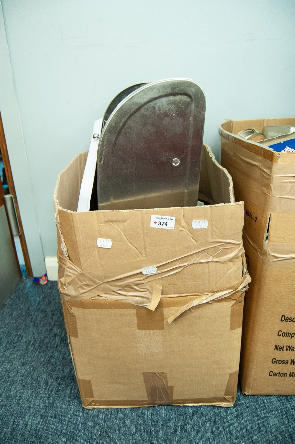 CONTENTS OF ONE BOX OF KITCHEN PANS, 'CUISINE' POT, BREAD BIN, ETC.