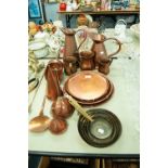 SELECTION OF COPPER WARES