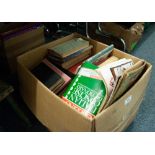 A BOX OF HARD BACK BOOKS - VARIOUS AUTHORS SUNDRY WORKS