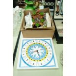 AUSTRIAN TWO WEIGHT DRIVE MURAL CUCKOO CLOCK, 8 1/2" HIGH, BOXED WITH INSTRUCTIONS AND A BATTERY