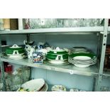 PART DINNER SERVICE 'SPODE' PLATES, SIDE PLATES, BOWLS ETC.....