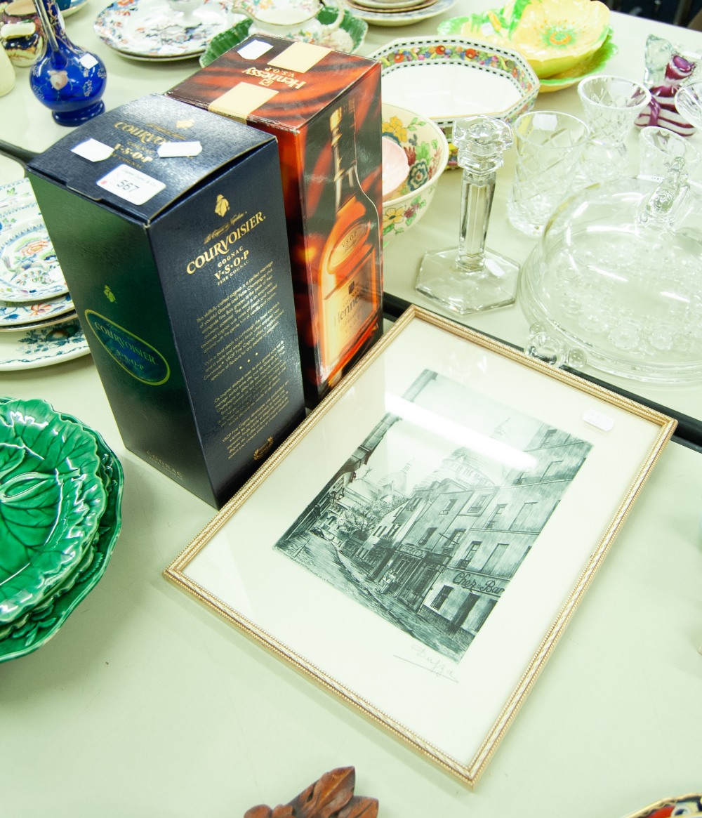 TWO BOXED BOTTLES OF LIQUEUR BRANDY