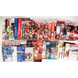 MANCHESTER UNITED SEASON 2005-06 HOME PROGRAMMES, to include; various friendly's, Lancaster,