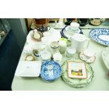 FOUR SPODE ITALIAN DISHES AND 16 OTHER PIECES