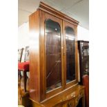 MAHOGANY SUPERSTRUCTURE BOOKCASE